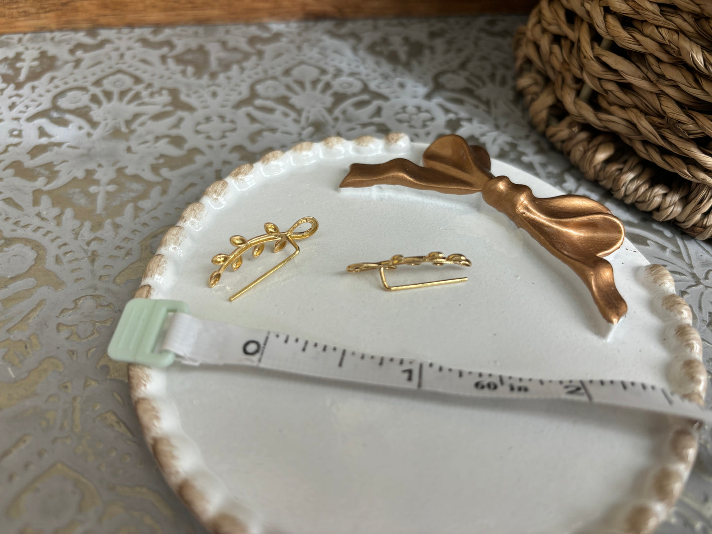 18K Real Gold Earrings