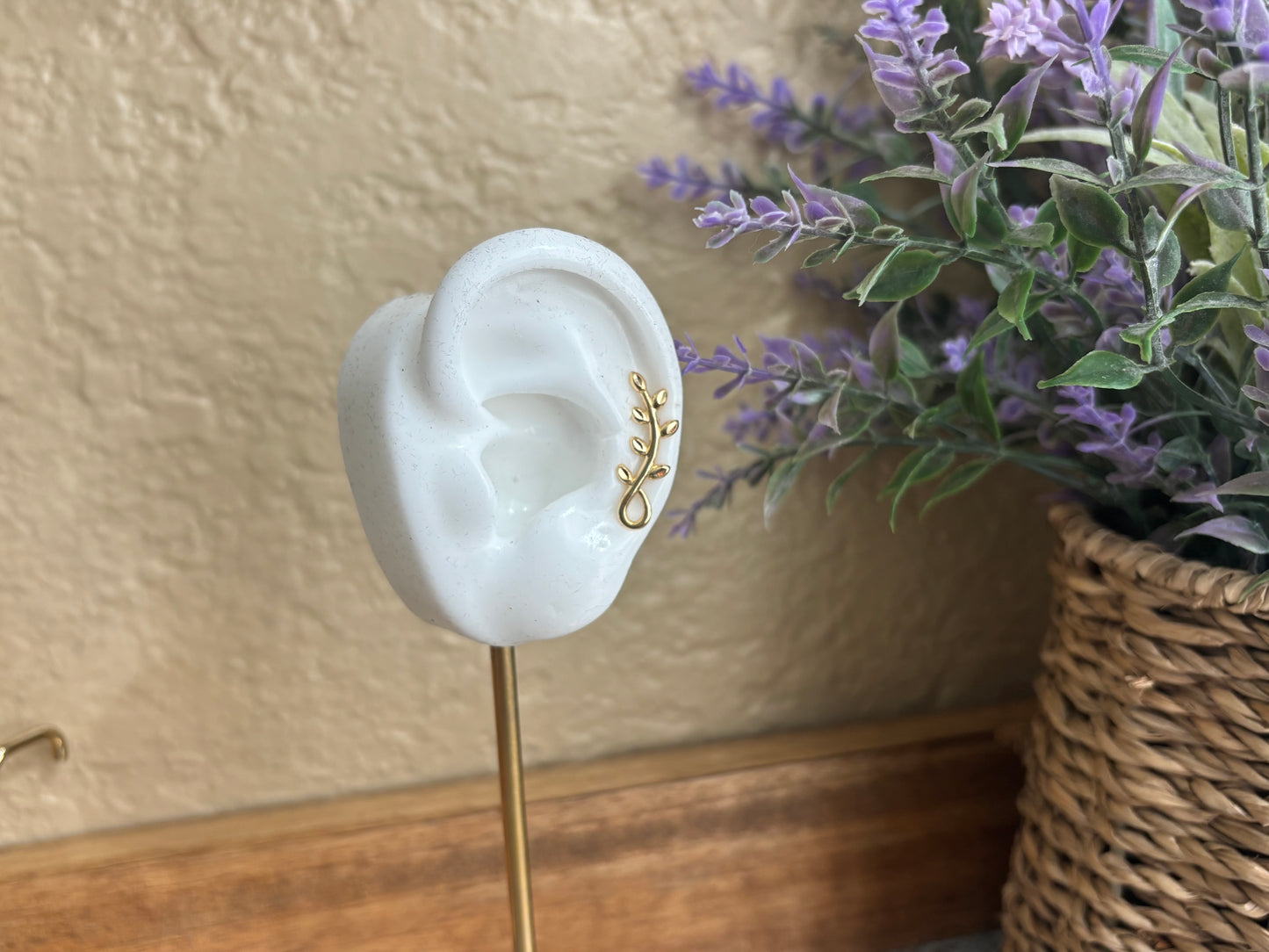 18K Real Gold Earrings